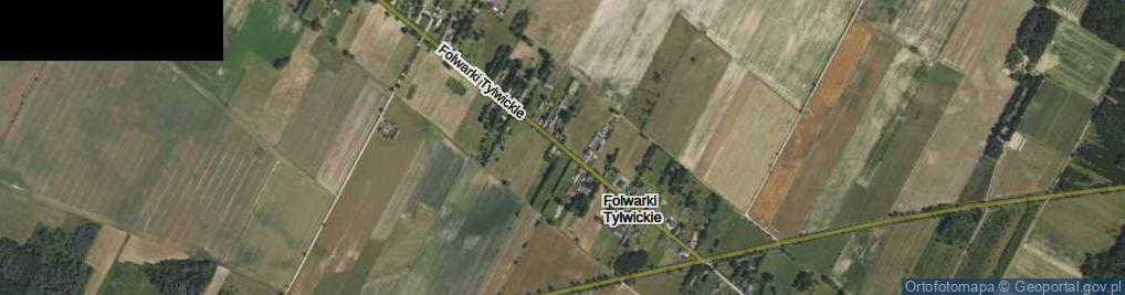 Zdjęcie satelitarne Folwarki Tylwickie ul.